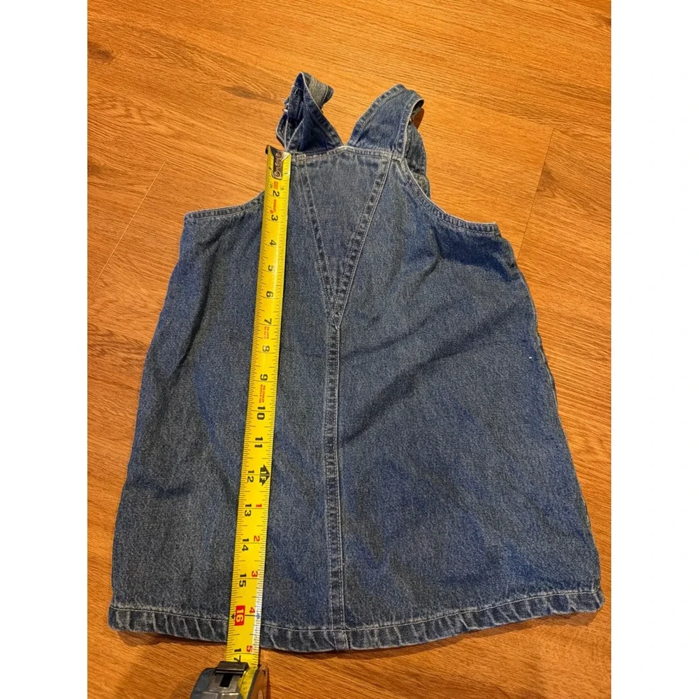 Disney Store Bear in the Big Blue House Vintage Denim Overall Jumper Dress 3T
